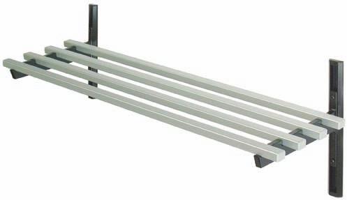 U Utility Shelf System This utility shelf solves your need for additional storage above an existing shelf or in a storage room by itself.