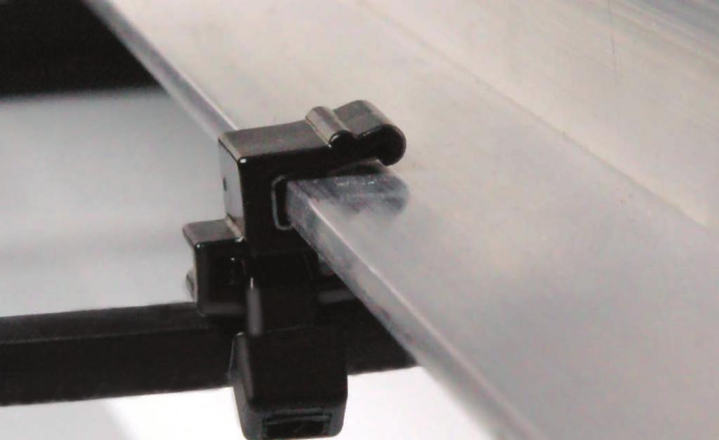 Perfect Cable Solutions Edge Clip Designed specifically to route cables by securing them to a