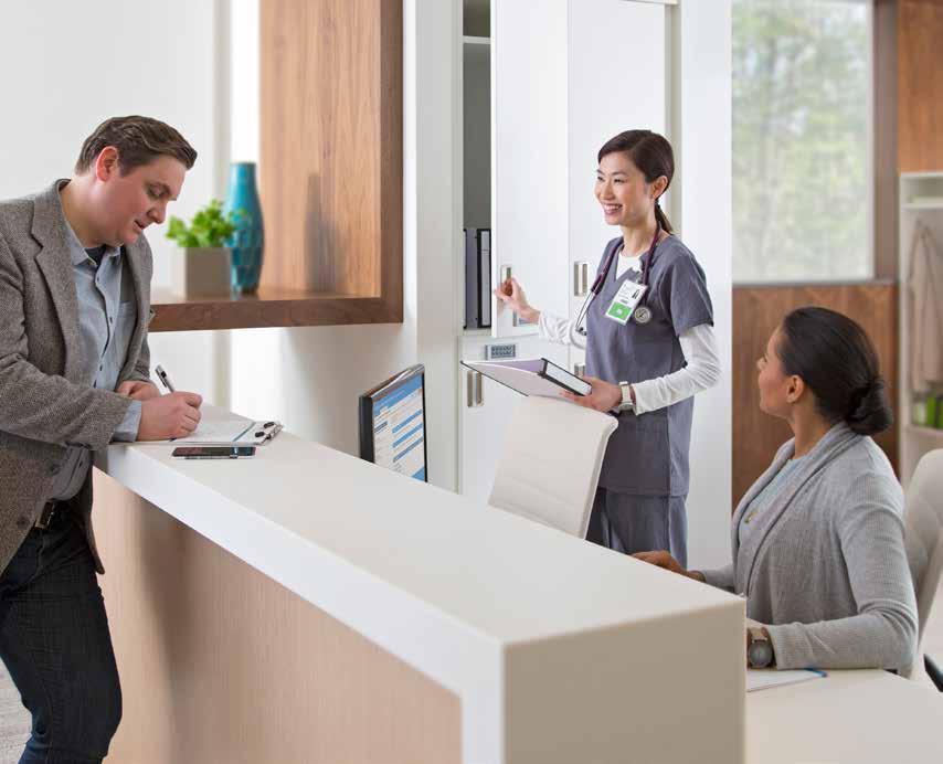 Mile Marker As advances in healthcare continue to shift the journey forward, Mile Marker provides a familiar touchpoint along the paths of patients and providers from reception areas, to clinical