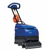 SCRUBTEC 234 C - Small scrubber dryers Four times faster and more efficient cleaning than mopping 4 times faster than mopping, removes the dirt instead of