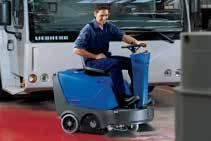 FLOORTEC R 360 - Ride-on sweepers w/manual dump Ride-on sweeper with manual dump for sweeping of large areas or narrow spaces Powerful vacuum motor and large filter for continuous dust free sweeping