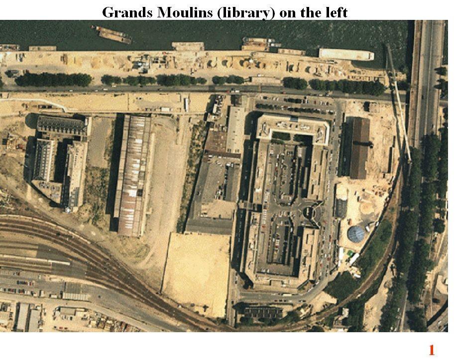 A Library in the Grands Moulins de Paris: challenging Reality The project arose as a result of the constraints imposed by the asbestos removal on the Jussieu campus and the unfavourable layout of the
