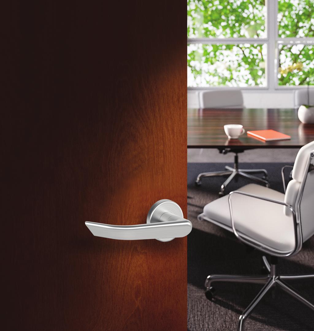 Introducing the M Collection ergonomic levers Door hardware is both a functional Door handles, as ubiquitous as they are, have in large part become graphic expressions for the architecture.
