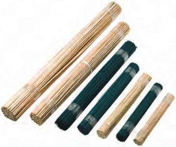 Bamboo Canes are an economical way of supporting plants and treeguards.