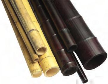 BAMBOO STAKES Big Brother Bamboo Long lasting and durable Natural & black colour Ideal for decorative use & water features Use indoor
