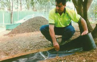 ASSETS Root Control Barrier is a flexible High Density Polyethylene (HDPE) membrane that restricts unwanted and invasive root growth particularly in streetscapes.