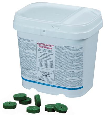 for an adult mouse Best mini-block for great results Blocks and pellet place packs can be easily secured in bait stations Great mouse and rat control Provides baiting options that best suit your