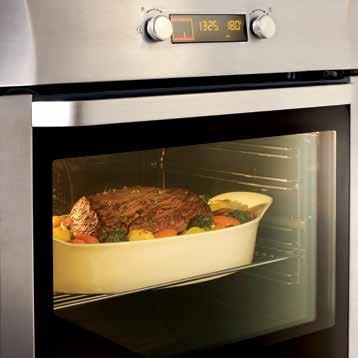 Beko pyrolytic ovens save you from the trouble of scrubbing those hard-to-reach surfaces.