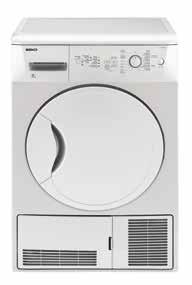 Tumble Dryers DCU 7230 S Sensor Controlled Condenser Tumble Dryer DCU 7230 Sensor Controlled Condenser Tumble Dryer DC 7130 Sensor Controlled Condenser Tumble Dryer 7 kg Auto anticreasing 7 kg End of