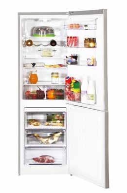 Refrigerators CS 234020 D Combi CS 234022 X Combi Auto Defrost Auto Defrost 30 dba 321 lt gross volume Dimensions: