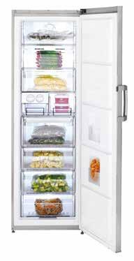 Refrigerators FN 129420 X FN 131920 T Antibacterial Door Handle Antibacterial Door Handle Frost Free Frost Free Eco-Fuzzy Function 285 lt gross volume Dimensions: 184,5x59,5x63,3 cm Fingerprint free