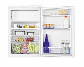 Refrigerators TSE 1283 Single Door FNE 1072 A++ Energy Efficiency Auto Defrost Frost Free 120 lt gross volume Dimensions: 84x54,5x60 cm White 90 lt gross volume Dimensions: 84x54,5x54 cm White Net