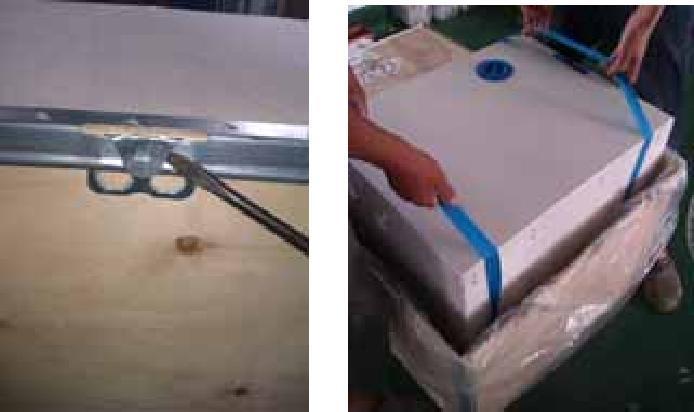 9 Installation of Autoclave The autoclave is packed by a wooden carton. To open the carton, you need a flat screwdriver to open the cover. Then, the autoclave can be lifted out by 2 persons.