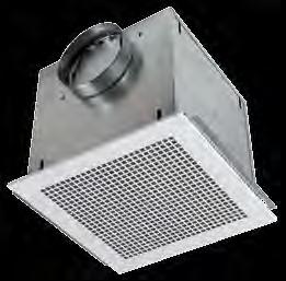 LIGHT COMMERCIAL FANS 1/15 CFM FEATURES 6" round metal duct connector Single, impact-resistant centrifugal blower wheel housing 2 gauge galvanized steel housing Duct horizontally, vertically, or