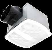 Quiet Exhaust Fans ENERGY STAR qualified AK150LS, AK200LS, AK280LS Solutions for ASHRAE 62.2 continuous whole house ventilation or local ventilation (models with a sone rating of 1.