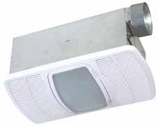 Heaters AK55L, AK965L AK927 AK917 COMBINATION CERAMIC HEATERS (HEAT/LIGHT/VENT) Self regulating ceramic heating element provides 1,350 watts of safe ceramic warmth Able to be installed on a 15 amp