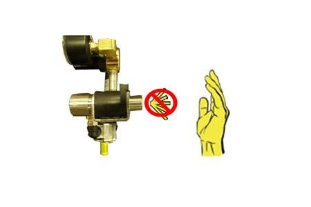 9.7.4 Place your hand behind the Unloader Valve fitting to feel for air flow.
