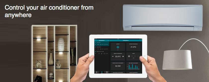Manage remotely your HVAC system using a smart