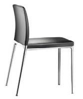 Ceno 361 range, design: Läufer + Keichel The elegantly shaped aluminium frame and the contours of the seat and back lend the four-leg chair the