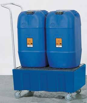 5 kg 18447 Sump, W.9854 Polyethylene galvanized approx. 12 kg 18448 Sump, W.9855 Polyethylene Polyethylene approx. 13 kg 18449 Pallet, W.