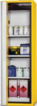Safety Storage Cabinets Safety storage cabinets with folding doors - Overview The Multiple Easy to use, space saving, efficient.
