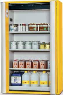 = Safe and user-friendly Approved storage of hazardous materials in workrooms in accordance with EN 14470-1 (Type 90) PHOENIX Vol.2 Model VBFT196.120+ with drawers (page 30) PHOENIX Vol.