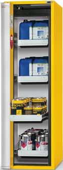 Safety Storage Cabinets Type 90 Overview Storage of hazardous materials - easy and safe Sensor technology - Opening and