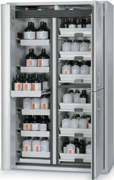 Safety Storage Cabinets Combi-Cabinets - Overview The Multifunctional Two in one - central and safe. Everything safe at access.