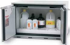 Safety Storage Cabinets Underbench cabinets - A technology which sets new standards Flexible - Safe -