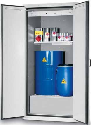 Safety Storage Cabinets Fire resistant drum cabinets VBF.221.