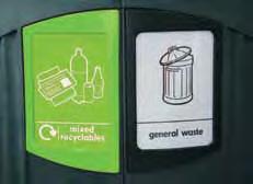 Recyclables Aperture OR (Cans) General Waste Aperture OR Dark Aqua (Mixed Glass) Cigarette ashtray