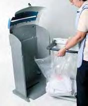 any waste liquid, which is deposited in the unit, preventing it from spilling
