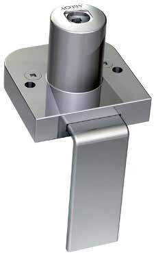 ABLOY OF234 Angled Locking Bar Cabinet Lock Maximum door thickness: 25mm Bolt projection: 9mm Cylinder diameter: 20mm Number of discs: 11 (9 for CLIQ) Type of bolt: Flat NOTE: CLIQ version is approx.