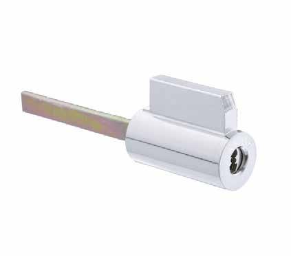 ABLOY CY410 Construction Cylinder Key in Knob cylinder for US style knob sets (PD) to suit a floating tailpiece. Complete with tail piece. NOTE: CLIQ version is approx.