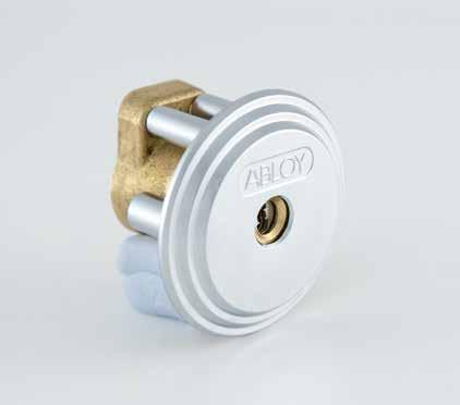 ABLOY CY053 Construction Cylinder Rim cylinder with pull, suitable for use with RI001, RI002 and RI003 rim locks. Meets BS EN1303 Grade 3.