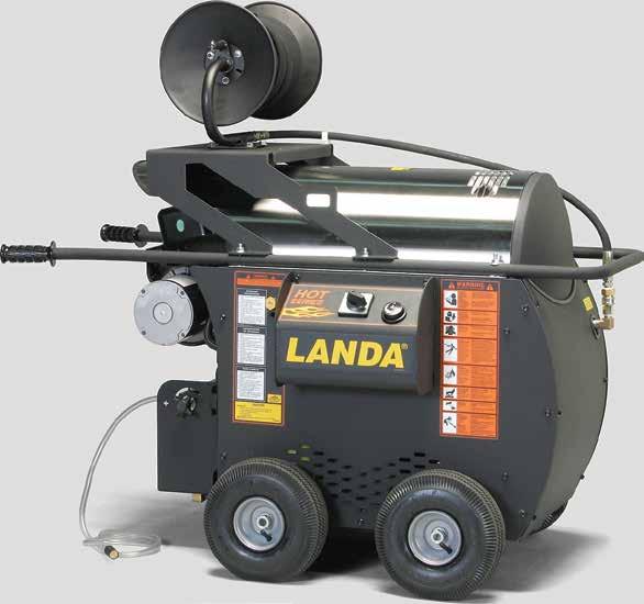 PRESSURE WASHERS HOT Hot Water > Electric Powered > Diesel/Oil Heated Simple and affordable with efficient and reliable high-pressure hot water, this series is designed for ease of operation as well
