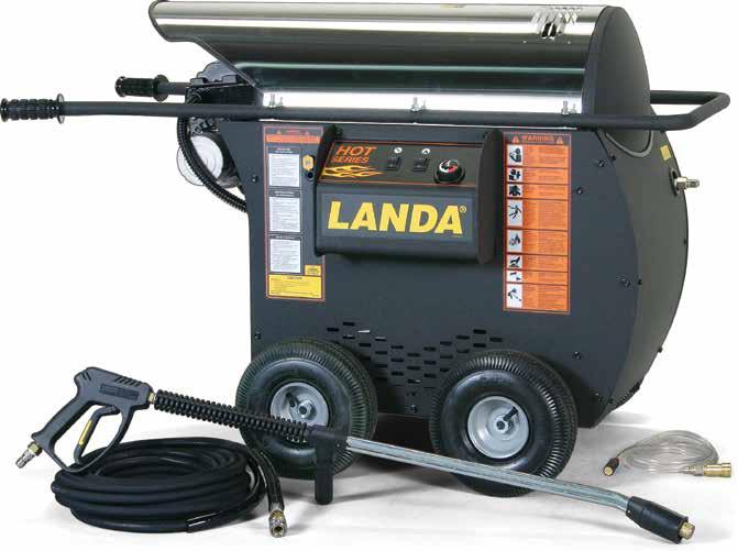 Don t let the simplicity fool you because this series includes all the rugged components you ve come to expect in Landa Kärcher Group products, including a diesel burner matched up with our long