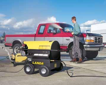 PRESSURE WASHERS HS & NG Hot Water Generators When you want to boost the cleaning power of your cold water pressure washer without upgrading to a new machine, consider an alternative: one of Landa