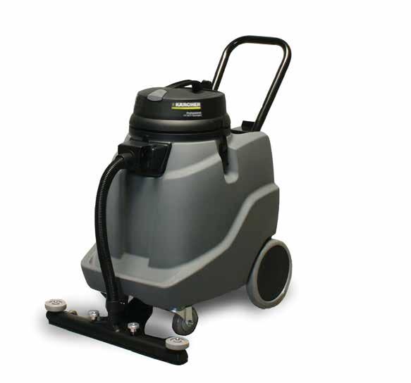 SPECIALTY FLOOR CARE NT 68/1 Designed with water pick-up in mind. The NT 68/1 offers more efficient water pick up with its front mounted and self-adjusting squeegee assembly.