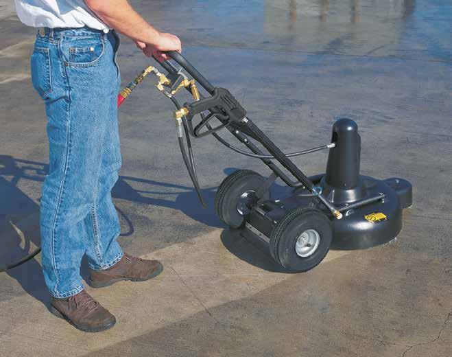 Other features include: n Rating: Super-duty n Recommended Usage: Heavy n Attaches to: Any hot or cold water pressure washer with minimum of 2000 PSI, 190 F n Max PSI: 4000 n Max Temp: 200 F n