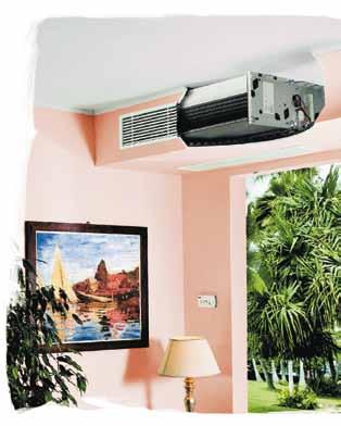 (accessories) Example: Fan coil unit without casing, with air intake accessories: Intake plenum