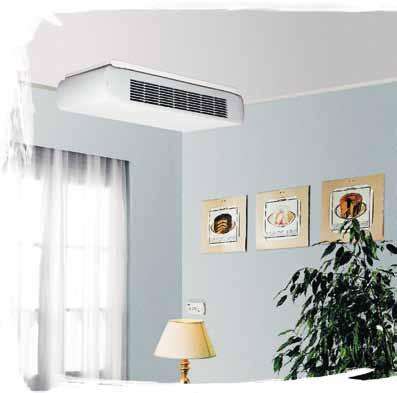 Ceiling installation with casing The ceiling installation of fan coil units with casing provides the ideal