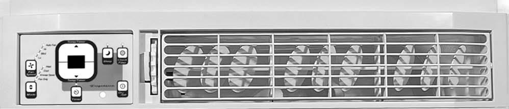 Air Conditioner Features (continued) 4-Way Air Directional Louvers The 4-Way air directional louvers allow you to direct air flow up or down, left or right throughout the room as needed.