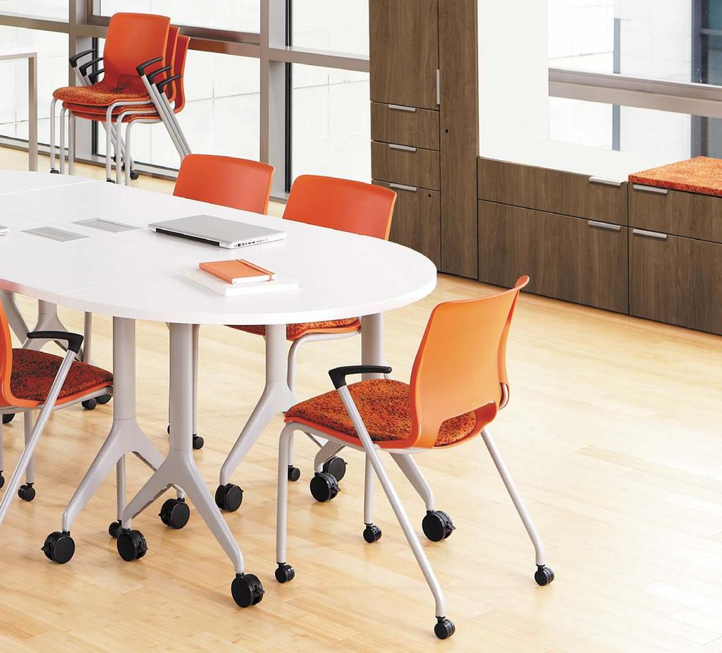 MOTIVATE YOUR ENTIRE SPACE People are on the move, looking for new and innovative ways to get things done. As a result, collaborative spaces are in high demand.