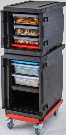 Cam GoBoxes are also ideal for expanding current menu offerings with minimal expense all while maintaining the same high quality in food and temperature retention that foodservice