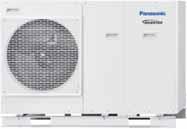 AQUAREA HIGH PERFORMANCE MONO-BLOC SINGLE PHASE HEATING ONLY - MDF HEATING AND COOLING - MDC WATER TANKS Optional Panasonic has designed the new Aquarea Mono-Bloc heat pump for houses which have high