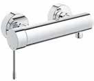 001 Shower mixer 34 065 002 Grohtherm 1000 Cosmopolitan Thermostatic shower mixer 19 468 000