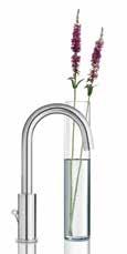 New to the range is the L-Size, featuring a slim faucet body and long curved spout,