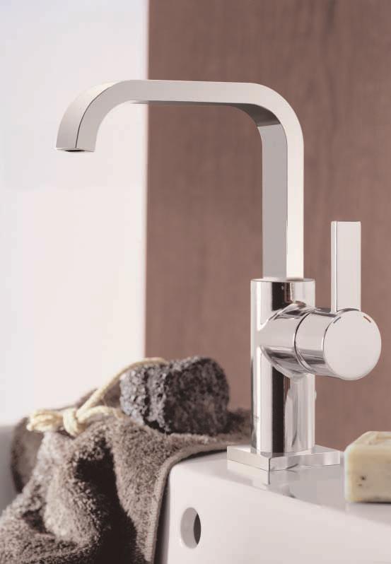 Faucets page 22 Allure Purists will love the Allure faucet with its pared-down lines and graceful spout.