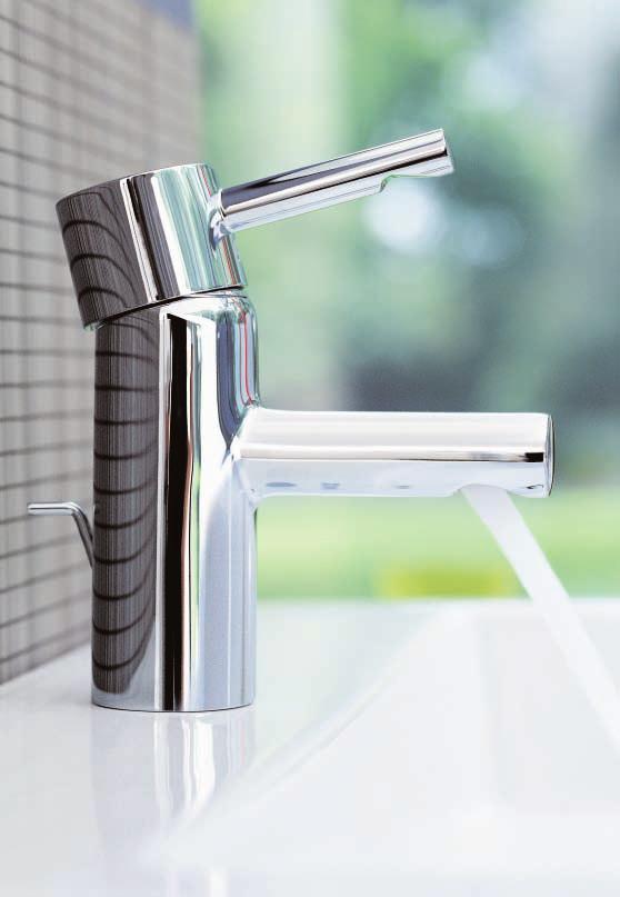 Faucets page 38 Essence If you're searching for a cool, crisp look at an unbeatable price point, then Essence is the faucet for you.